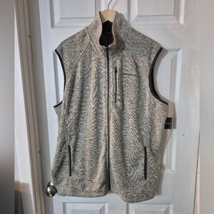 Men's Eddie Bauer Gray Vest NWT Sz 2XL